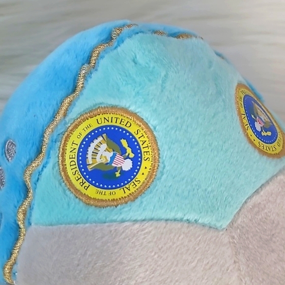 United States Of America Presidents Plane Plush Airplane Stuffed Soft Toy Jet 9" - Picture 16 of 17